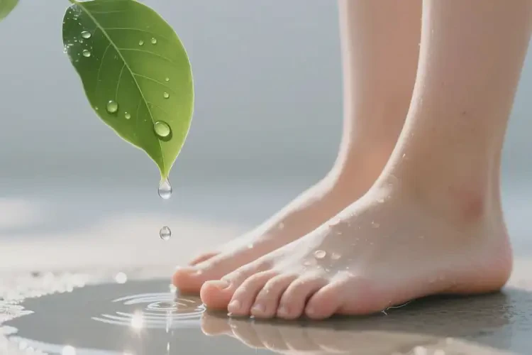 女生脚上容易起湿疹可以彻底自愈吗(图1)