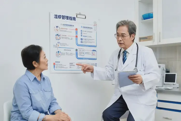 小兒手臂上容易長濕疹能夠徹底治愈嗎(圖1)