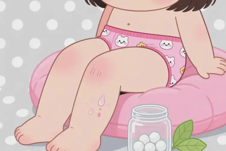 兒童大腿出濕疹可以徹底自愈嗎(圖3)