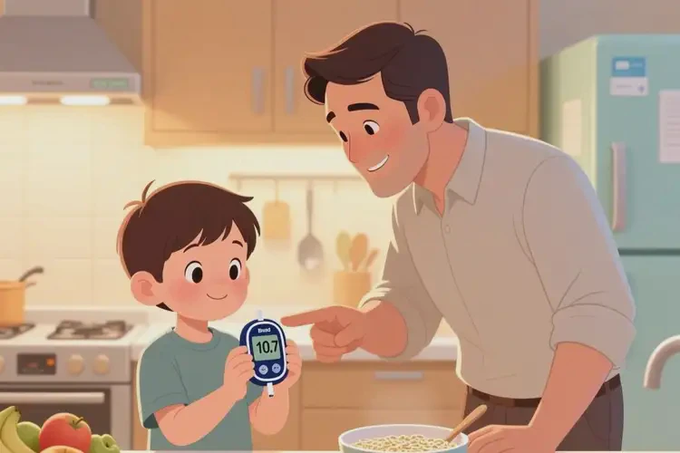 小孩早上血糖10點(diǎn)7是糖尿病嗎(圖2)