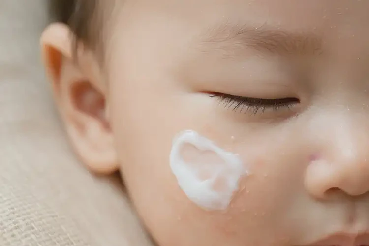 嬰兒大腿上偶爾長濕疹能夠徹底治愈嗎(圖3)