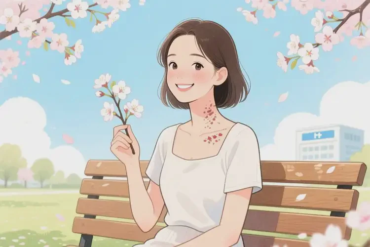 女性脖子上偶爾長(zhǎng)濕疹可不可以徹底自愈(圖1)