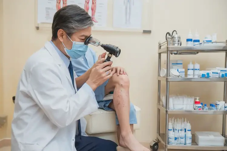 孩子大腿上出現(xiàn)濕疹能靠自己自愈嗎(圖1)