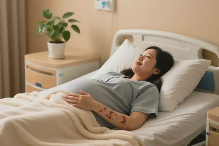 孕婦全身出現(xiàn)濕疹不管它會(huì)自己痊愈嗎(圖1)