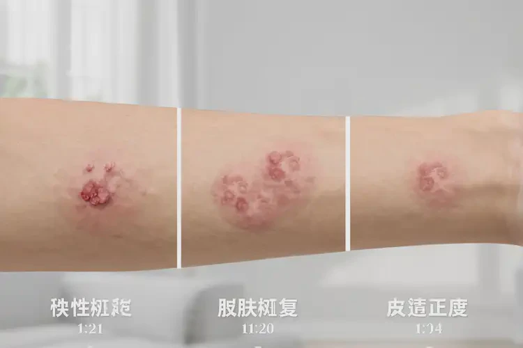 中學生肚子容易長濕疹能徹底自愈嗎(圖1)