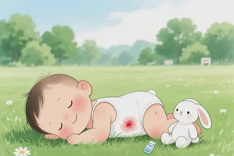 幼儿肚子长湿疹能够彻底治愈吗(图1)