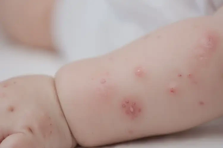 寶寶手臂出現(xiàn)濕疹能靠自己自愈嗎(圖4)