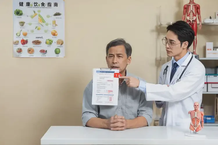 中年人晚餐血糖7點6是糖尿病嗎(圖3)