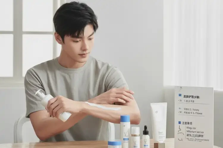 男生手臂上經(jīng)常起濕疹能徹底自愈嗎(圖1)