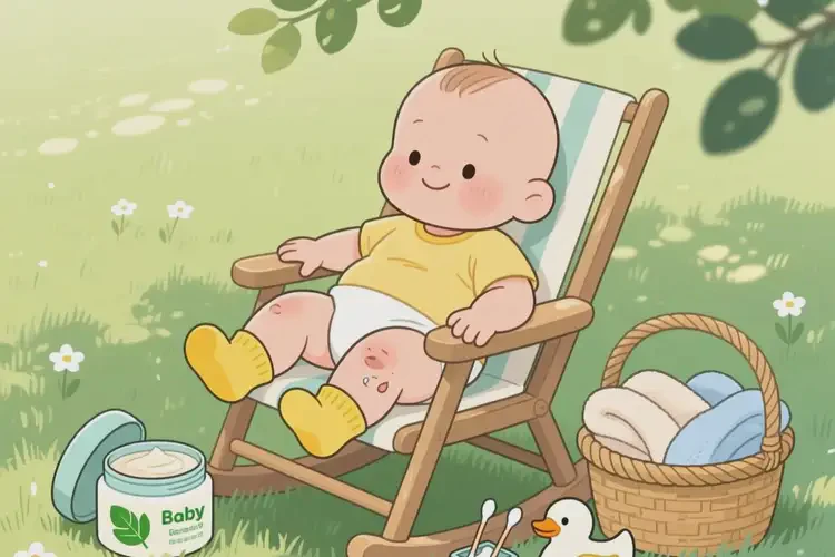 寶寶大腿上偶爾長(zhǎng)濕疹不管它會(huì)自己痊愈嗎(圖3)