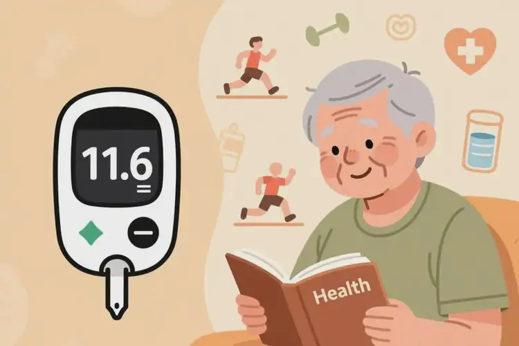 中老年人空腹血糖11点6意味着什么(图2)