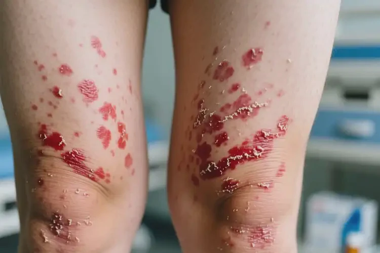 大學(xué)生大腿上經(jīng)常起濕疹不管它會(huì)自己好嗎(圖4)