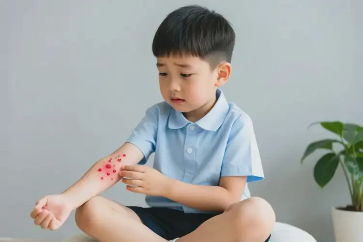 小学生四肢容易起湿疹能靠自己自愈吗(图4)