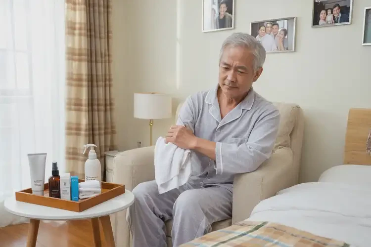 老年人肛周經(jīng)常起濕疹可不可以徹底自愈(圖1)