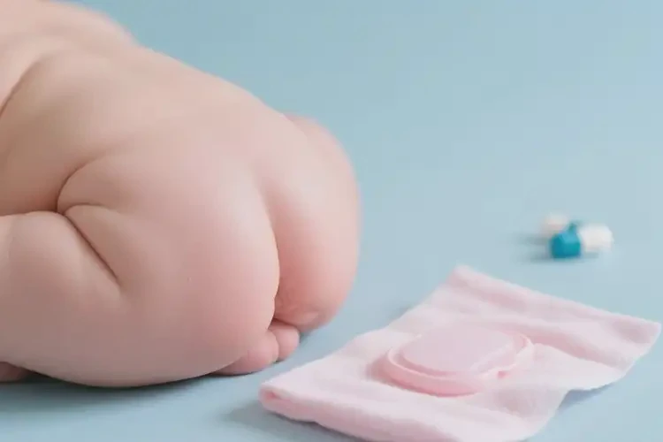 嬰兒屁股偶爾起濕疹能靠自己自愈嗎(圖1)