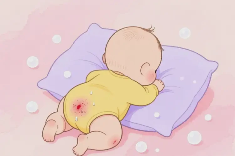 幼兒屁股長濕疹不管它會自己自愈嗎(圖2)