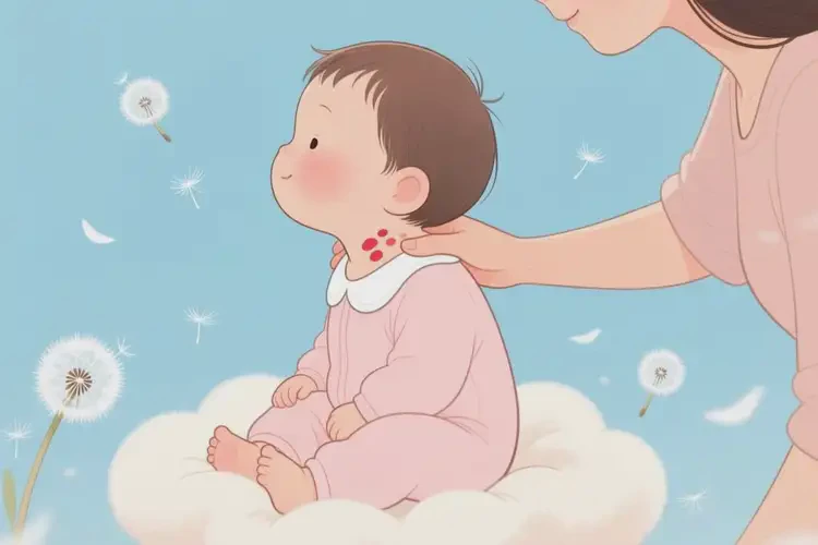 幼兒脖子上起濕疹可以徹底自愈嗎(圖3)