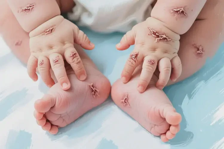 嬰幼兒四肢起濕疹不管它會自己痊愈嗎(圖1)