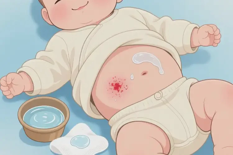 寶寶肚子上起濕疹可不可以徹底自愈(圖2)