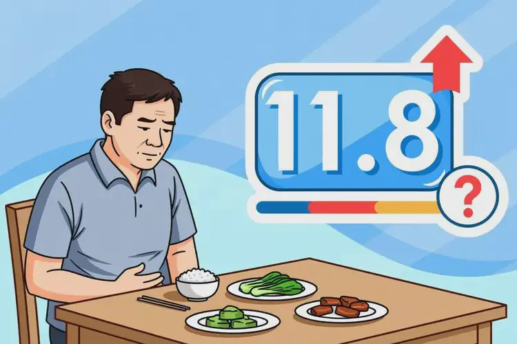 中年人中餐血糖11點8是糖尿病嗎(圖4)