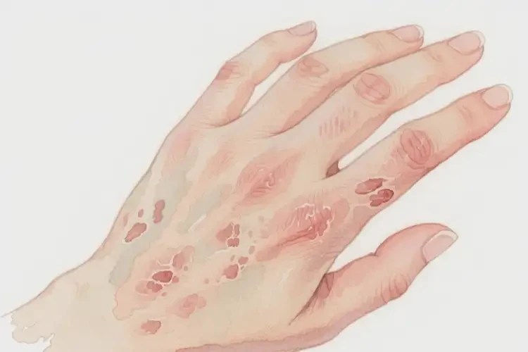 女性手上出濕疹能徹底自愈嗎(圖2)
