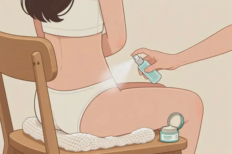 女生屁股起濕疹不管它會(huì)自己好嗎(圖1)