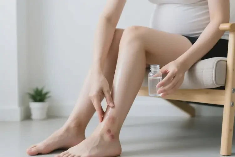 孕婦腳上出濕疹能夠徹底治愈嗎(圖1)