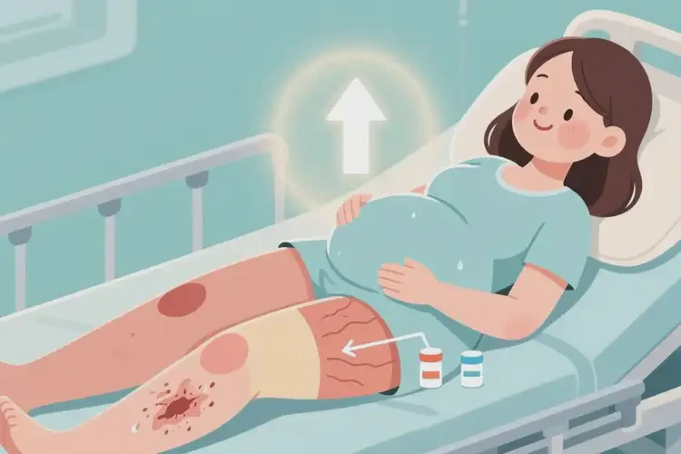 產(chǎn)婦大腿偶爾長濕疹能夠徹底治愈嗎(圖1)