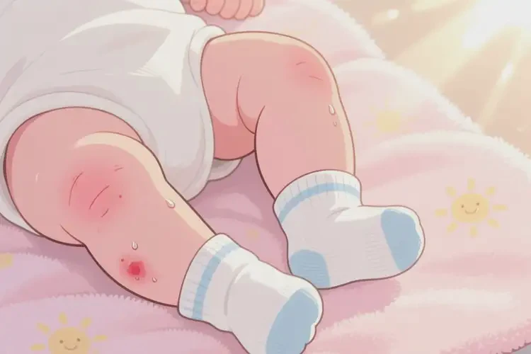 嬰兒四肢長濕疹能徹底自愈嗎(圖3)