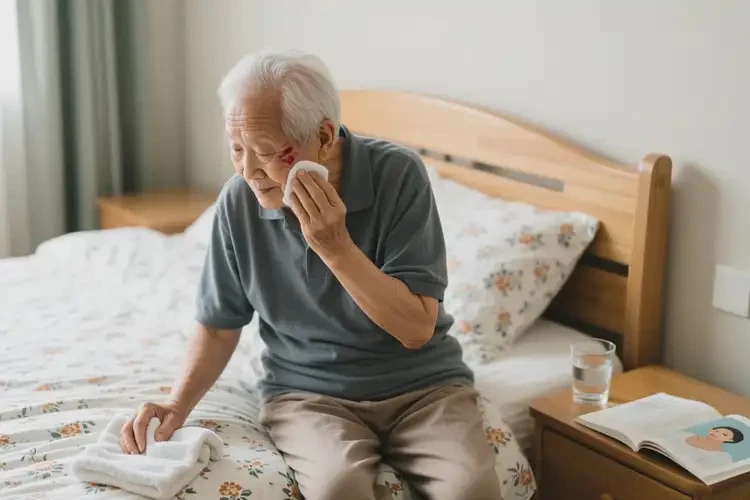 高齡老人臉上出濕疹不管它會自己痊愈嗎(圖3)