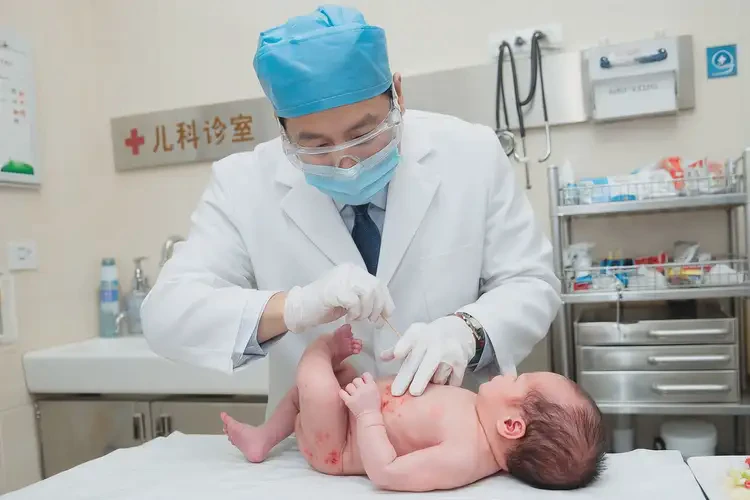 新生兒屁股上偶爾長濕疹可不可以徹底自愈(圖1)