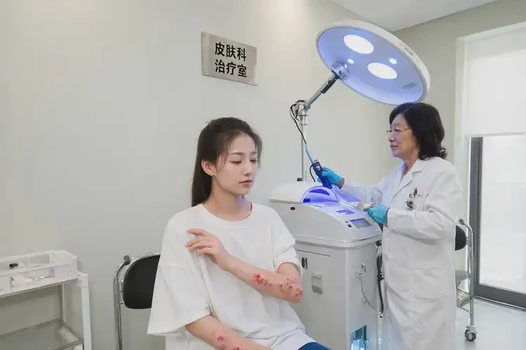 女人全身經(jīng)常起濕疹不管它會(huì)自己自愈嗎(圖1)