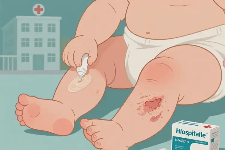 嬰兒四肢出濕疹能夠徹底治愈嗎(圖4)