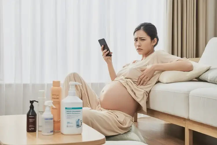 孕婦脖子上偶爾長(zhǎng)濕疹不管它會(huì)自己好嗎(圖1)