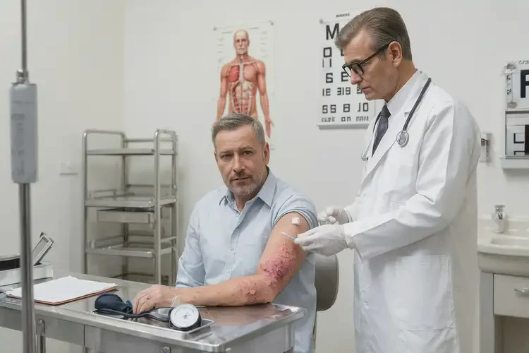 男性手上出現(xiàn)濕疹可以徹底自愈嗎(圖3)