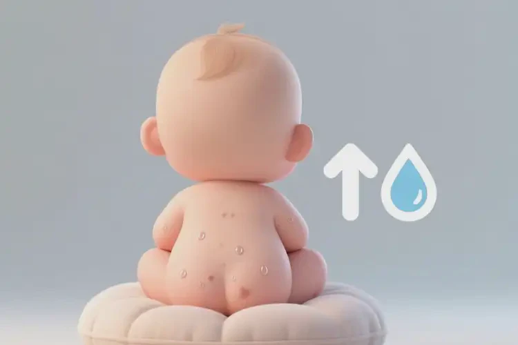 小兒屁股上出現(xiàn)濕疹能靠自己自愈嗎(圖1)