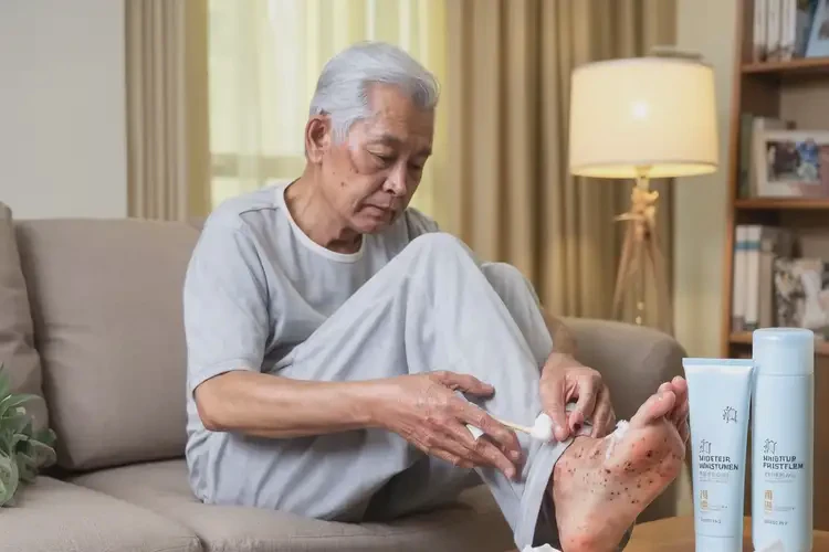 老年人脚上出湿疹能不能彻底自愈(图2)