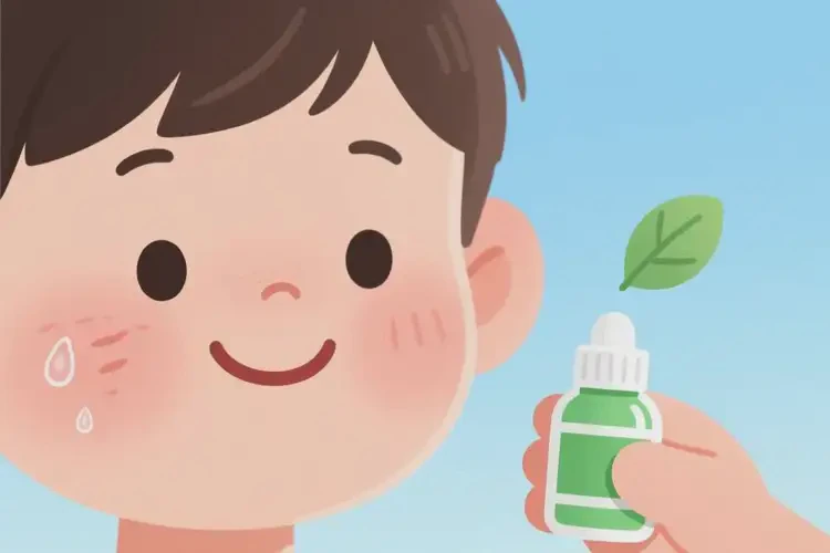 少兒面部偶爾長濕疹能夠徹底治愈嗎(圖4)