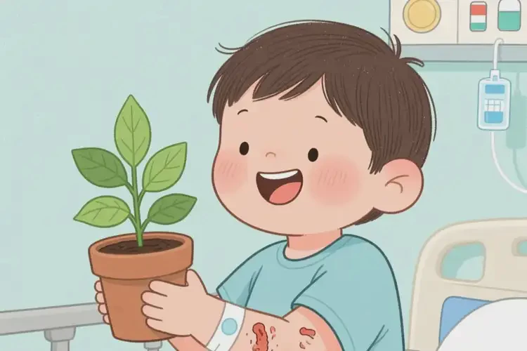 儿童手臂容易长湿疹能靠自己自愈吗(图1)