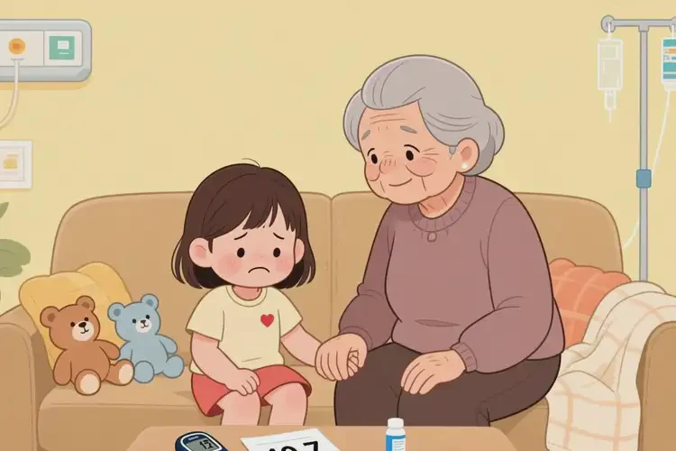 小孩早上血糖10點(diǎn)7是糖尿病嗎(圖1)