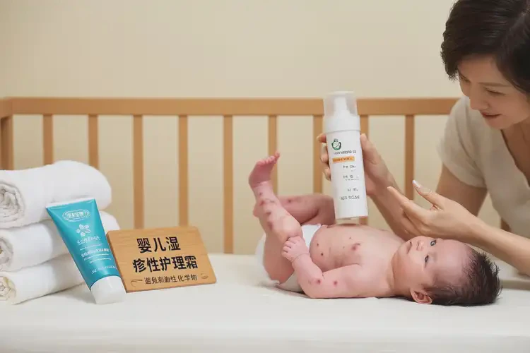 新生兒小腿上偶爾起濕疹不管它會自己自愈嗎(圖2)