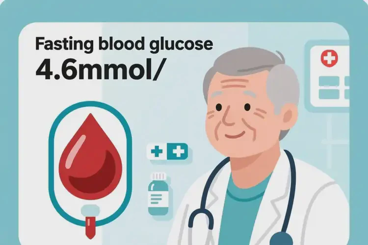 中老年人空腹血糖4點(diǎn)6意味著什么(圖1)