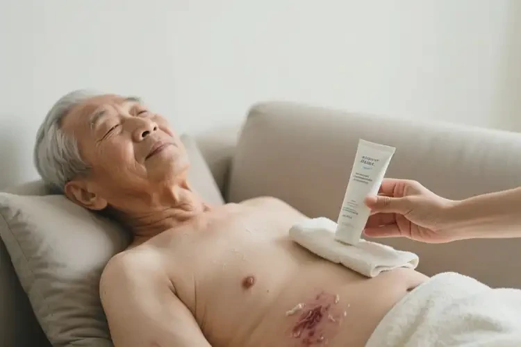 高齡老人肚子起濕疹不管它會(huì)自己好嗎(圖3)