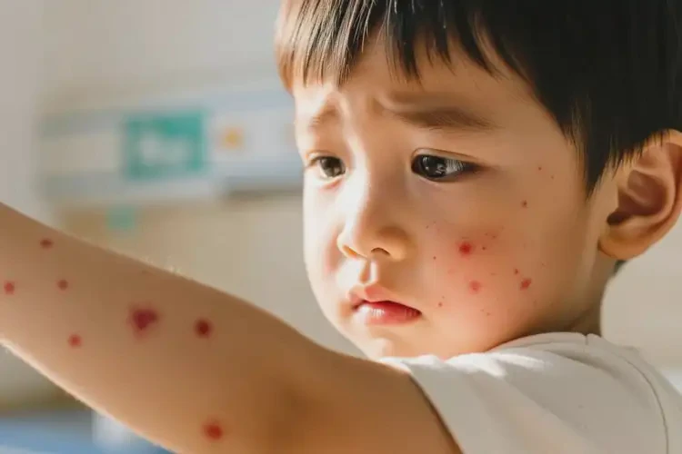 少儿手臂上偶尔长湿疹不管它会自己痊愈吗(图4)