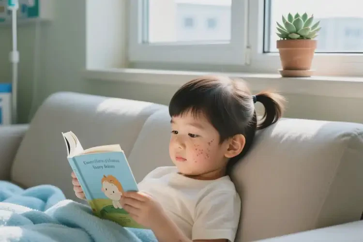 小學(xué)生臉上容易長(zhǎng)濕疹能夠徹底治愈嗎(圖1)