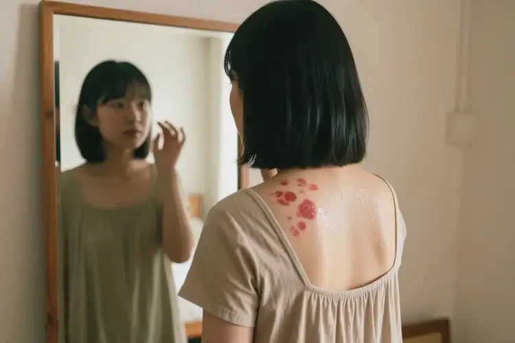 青少年全身容易长湿疹不管它会自己痊愈吗(图1)