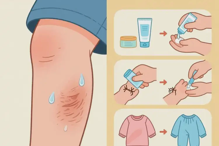 兒童小腿經(jīng)常起濕疹能夠徹底治愈嗎(圖3)