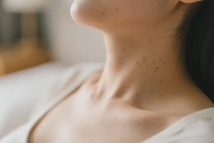 產(chǎn)婦脖子上經(jīng)常長濕疹能徹底自愈嗎(圖4)