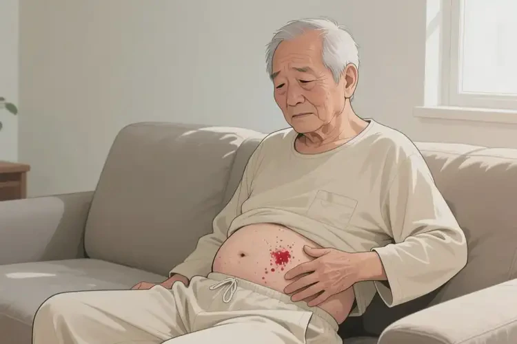 老人肚子上出湿疹可以彻底自愈吗(图3)