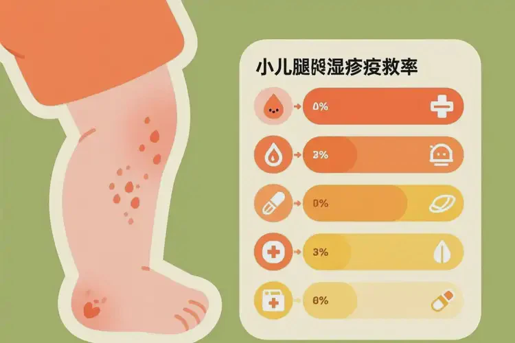 小兒大腿上起濕疹可以徹底自愈嗎(圖2)